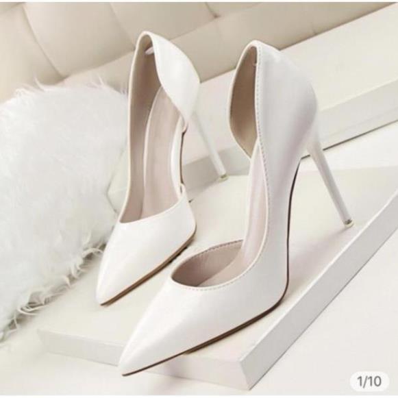 Giày Cao Gót Hở Eo 7P,9P - VNXK Cao Cấp - Full size 34-40 -HY()C ✔️