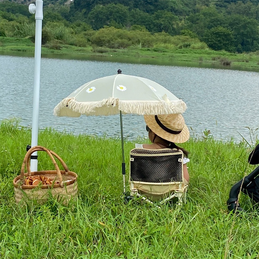 [CHỤP ẢNH BÉ SIÊU CUTE] Ô Dù gắn ghế ngồi ,xe đẩy cho bé thích hợp du lịch ,chụp ảnh bé phong cách dễ thương