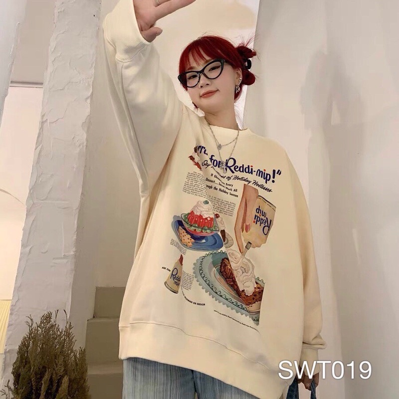 Áo Sweater HURRAH Ulzzang Unisex VN CLO - SWT019_PET