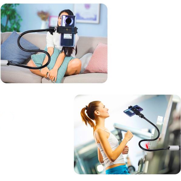 Giá kẹp điện thoại cạnh bàn livestream - chụp sản phẩm