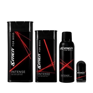 Combo DG for Boss 380ml+ ST for Boss 180ml+ Xịt khử mùi for Boss 150ml+ Lăn khử mùi for Boss 50ml(Xmen for Boss Intense)
