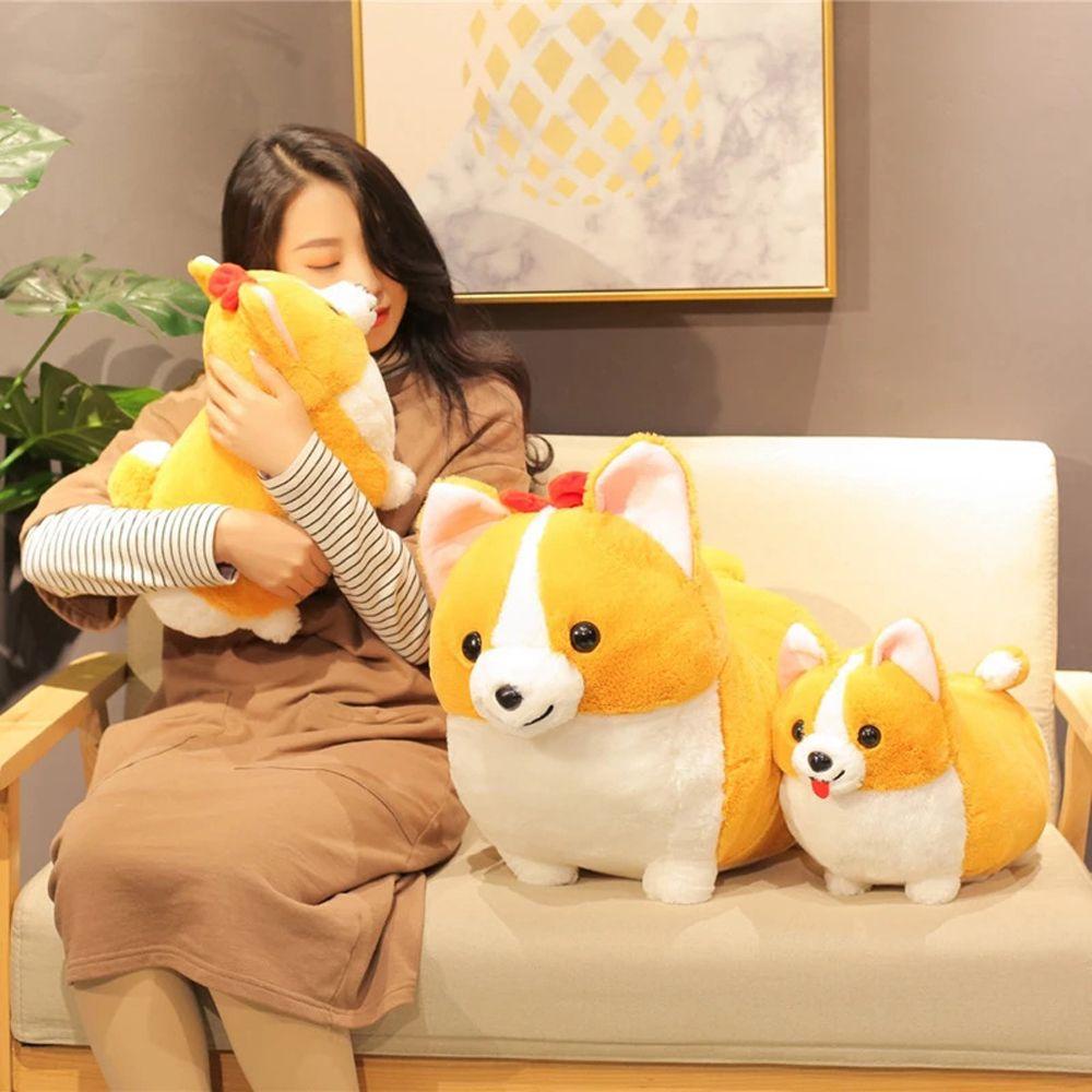 Dalton Cún corgi Nhồi Bông Mềm Mại Đáng Yêu