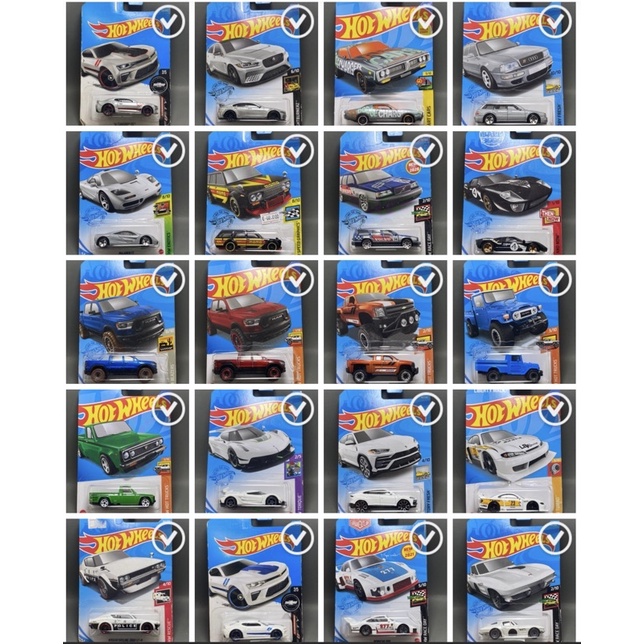 Hot Wheels - Basic 3 - Xe mô hình tỉ lệ 1/64