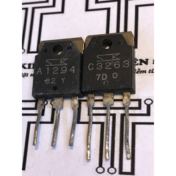 A1294 C3263 Cặp sò SANKEN A1294 C3263 1294 3263 ( Tháo Máy)