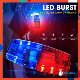 Đèn led cảnh báo có kẹp gắn vai chuyên dụng cho cảnh sát