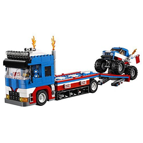 LEGO Creator 3in1 | Lego 31085 Mobile Stunt Show | Đội xe tải quái vật biểu diễn