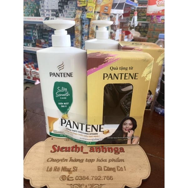 Dầu Gội Pantene Pro-v 650g Ngăn Rụng Tóc/Suôn Mượt Óng Ả