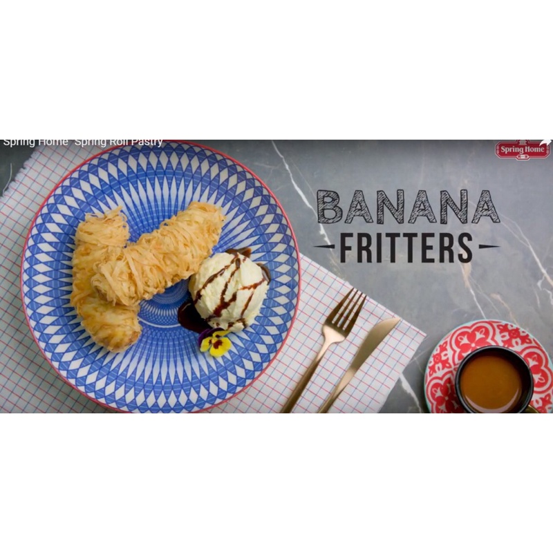 Thùng 20 Bịch Bánh Tráng Chả Giò Spring Home Tyj Spring Roll Pastry 550gr/ 19cm/ 7.5" - Singapore