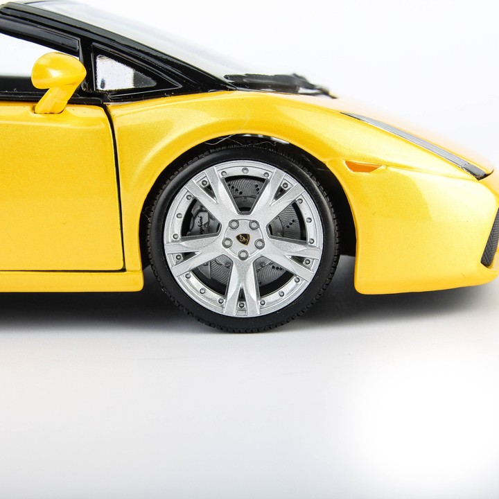 MÔ HÌNH LAMBORGHINI GALLARDO SPYDER YELLOW 1:18 BBURAGO - MH18-12016