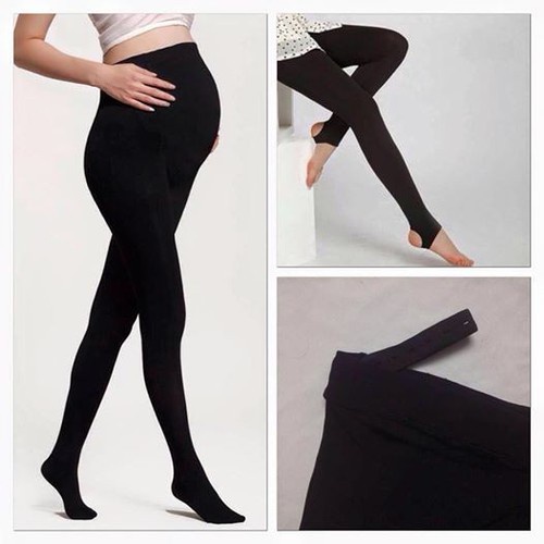 Quần tất bầu dày, dày vừa (không lót lông)