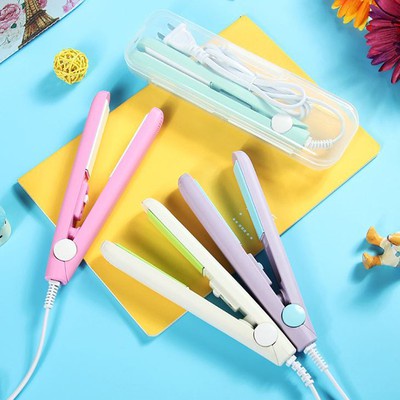 Máy Uốn Tóc Kiêm Duỗi Tóc Mini Make Time Kèm Hộp Nhựa Tiện Dụng