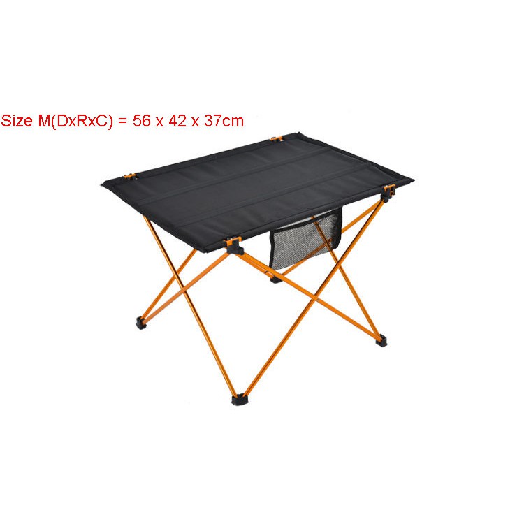 Bàn dã ngoại gấp gọn hợp kim nhôm vải Oxford