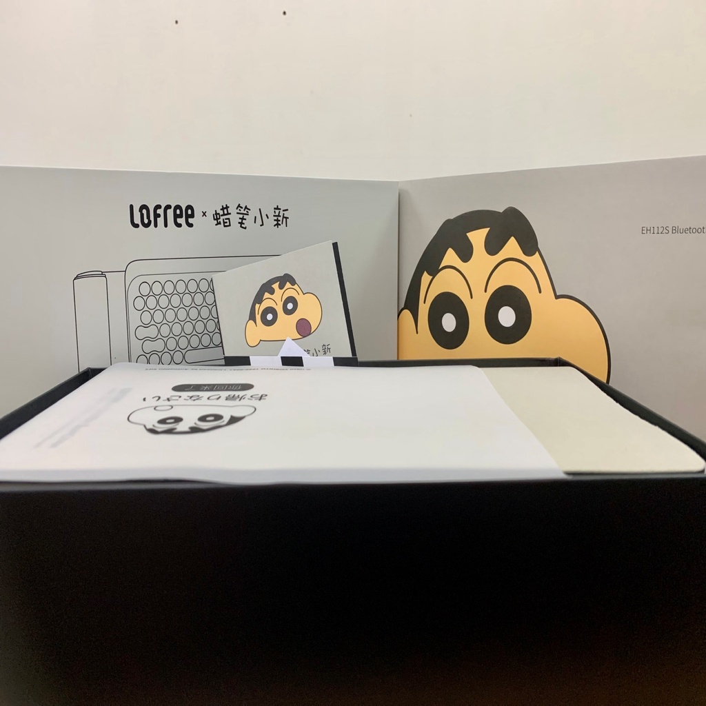 Bàn phím cơ Bluetooth phiên bản Shin cậu bé bút chì