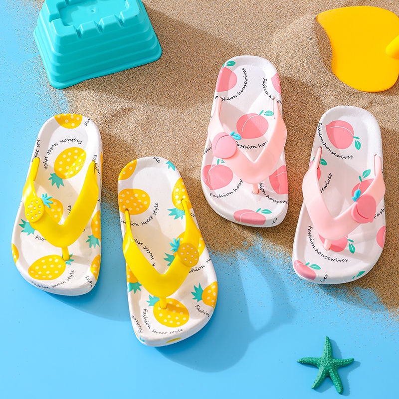 Dép Xỏ Ngón Chống Trượt Thoải Mái Thời Trang Mùa Hè Cho Bé Gái