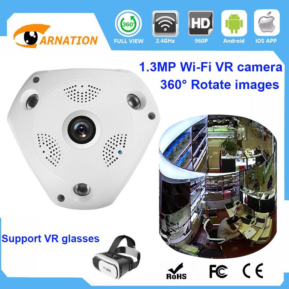 CAMERA IP VR CAM XOAY 360% GẮN TRẦN NHÀ QUAY ĐƯỢC HẾT MỌI GÓC NHÌN