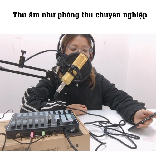 Mic thu âm BM-900 micro livestream hát karaoke hàng chính hãng - Bh 6 tháng