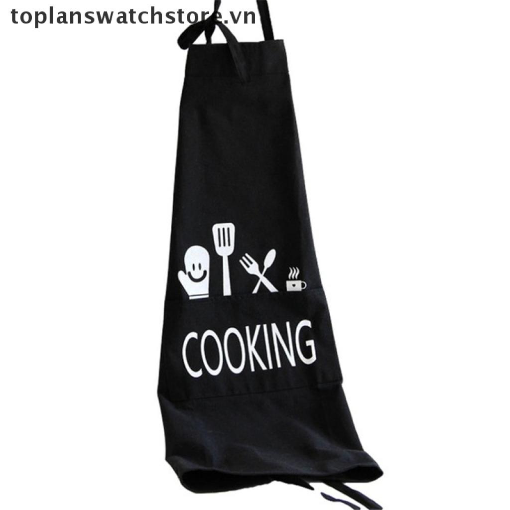 Tạp Dề Cotton Unisex Dành Cho Nhà Hàng / Nhà Bếp