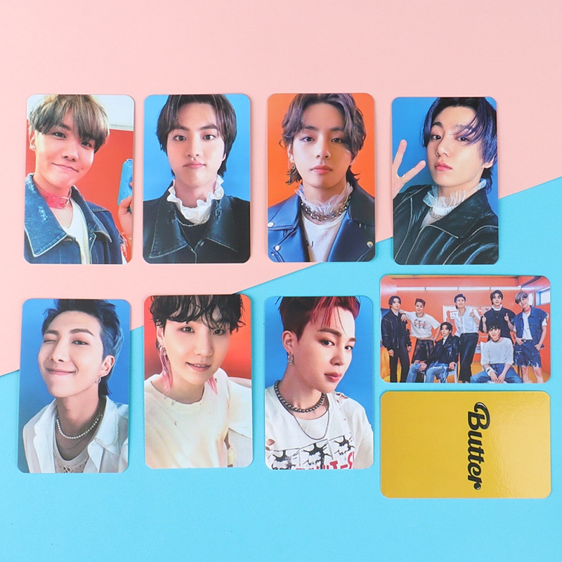 Thẻ Ảnh In Hình Nhóm Nhạc BTS