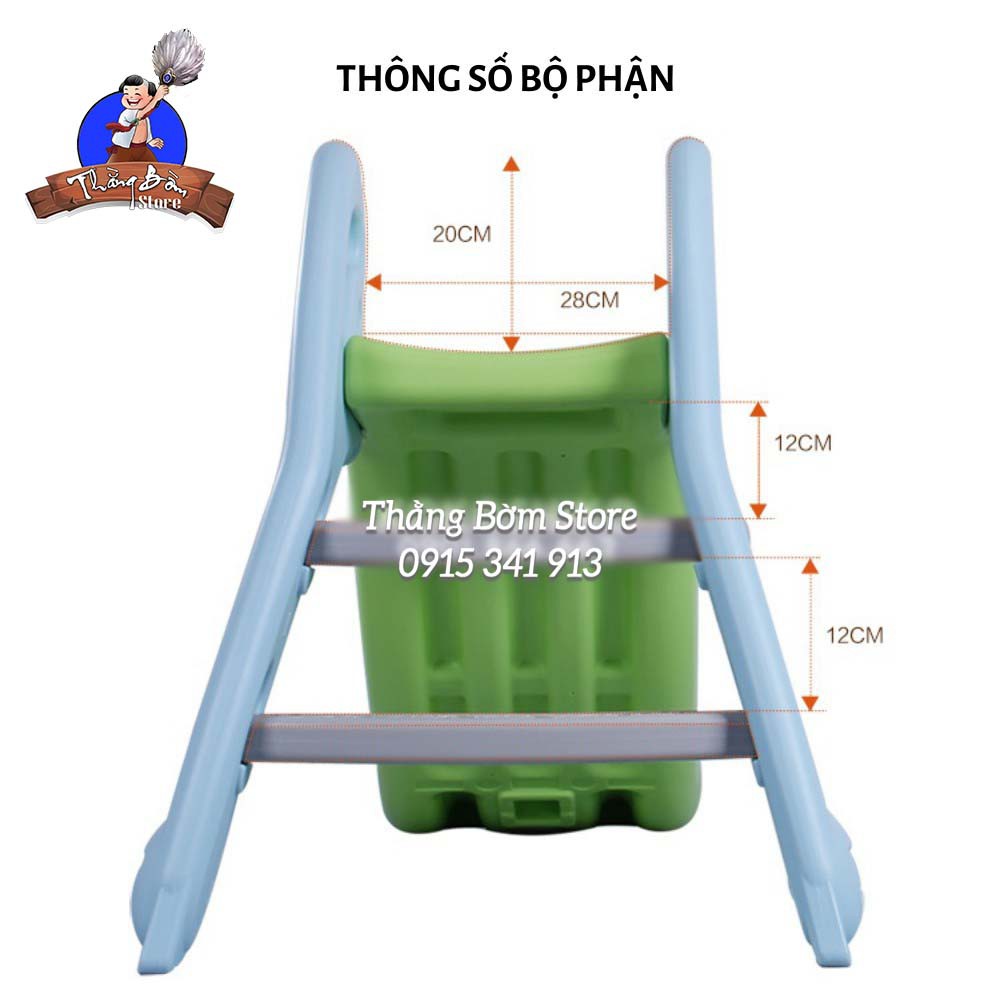 Cầu trượt đơn cho bé Cody Baby OM.003 dễ dàng xếp gọn