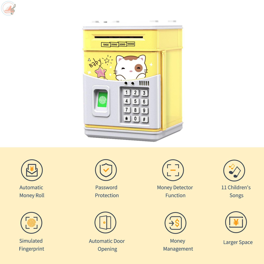 Hộp Tiết Kiệm Tiền Hình Cây Atm Độc Đáo