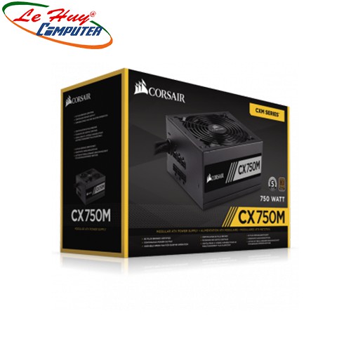 Nguồn Corsair CX750M - 80 Plus Bronze