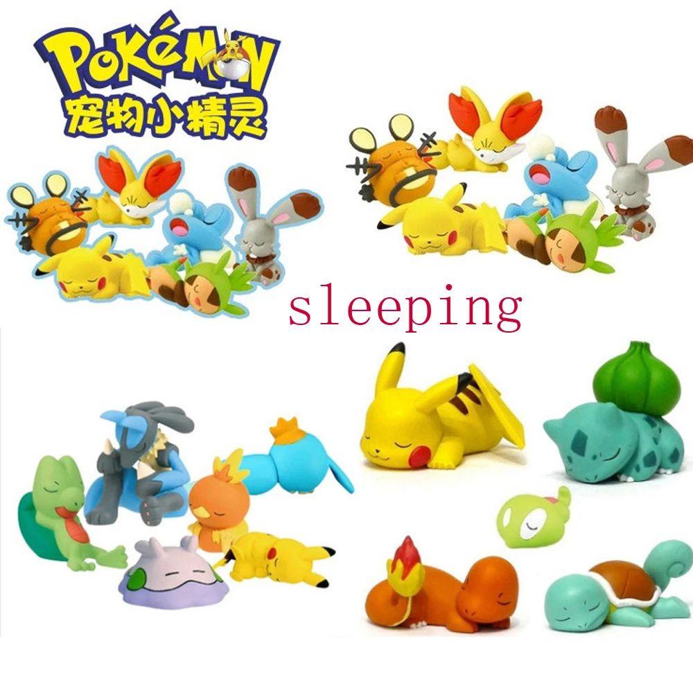 Đồ trang trí Đồ Chơi Nhân Vật Trong Phim Hoạt Hình Pokemon Bằng PVC