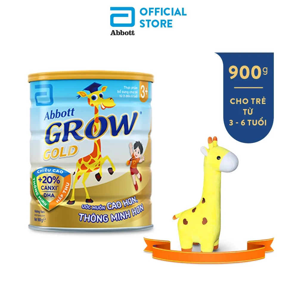 Sữa bột Abbott Grow 3+ 900g