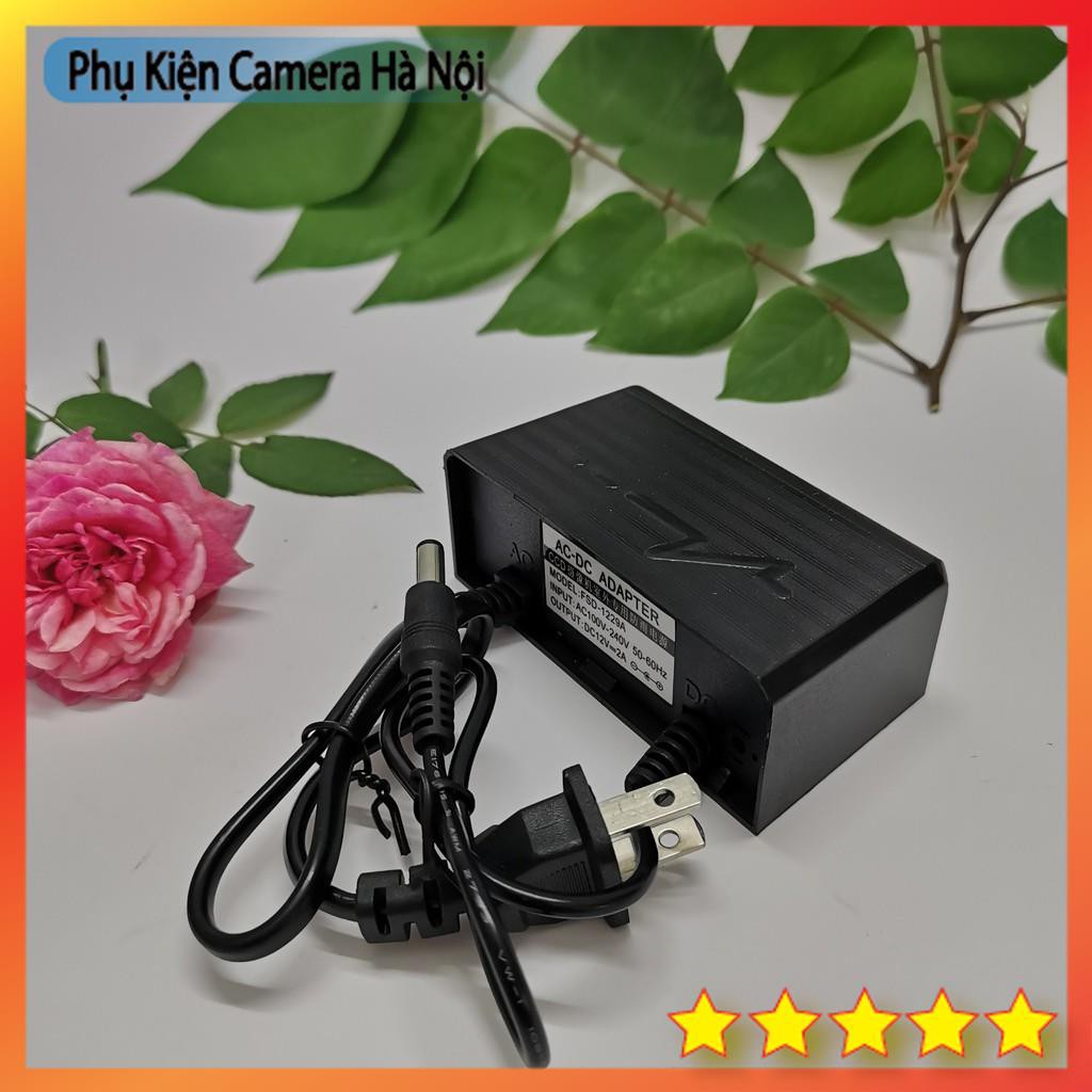 HOT -  Nguồn rời 12v - 2A chân cắm 5.5mmx 2.5mm loại tốt chuyên dụng cấp nguồn cho camera, đèn leg,router,...vv