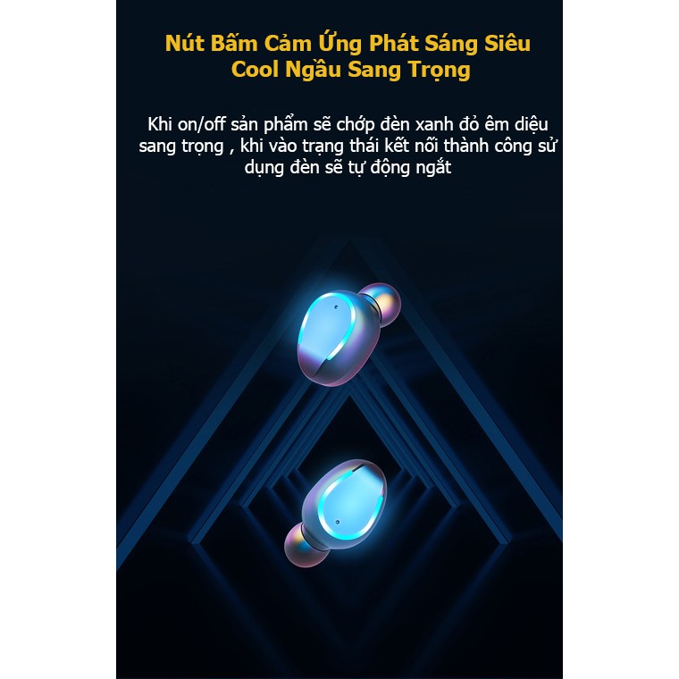 (Sản Phẩm Cao Cấp) Tai nghe Bluetooth Liên Thông True Wireless S9 - Khử tiếng ồn CVC8.0 - Pin khủng 120h | BigBuy360 - bigbuy360.vn