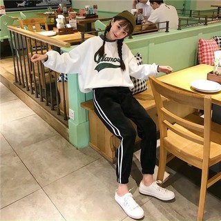 Quần Jogger Nỉ 2 Sọc