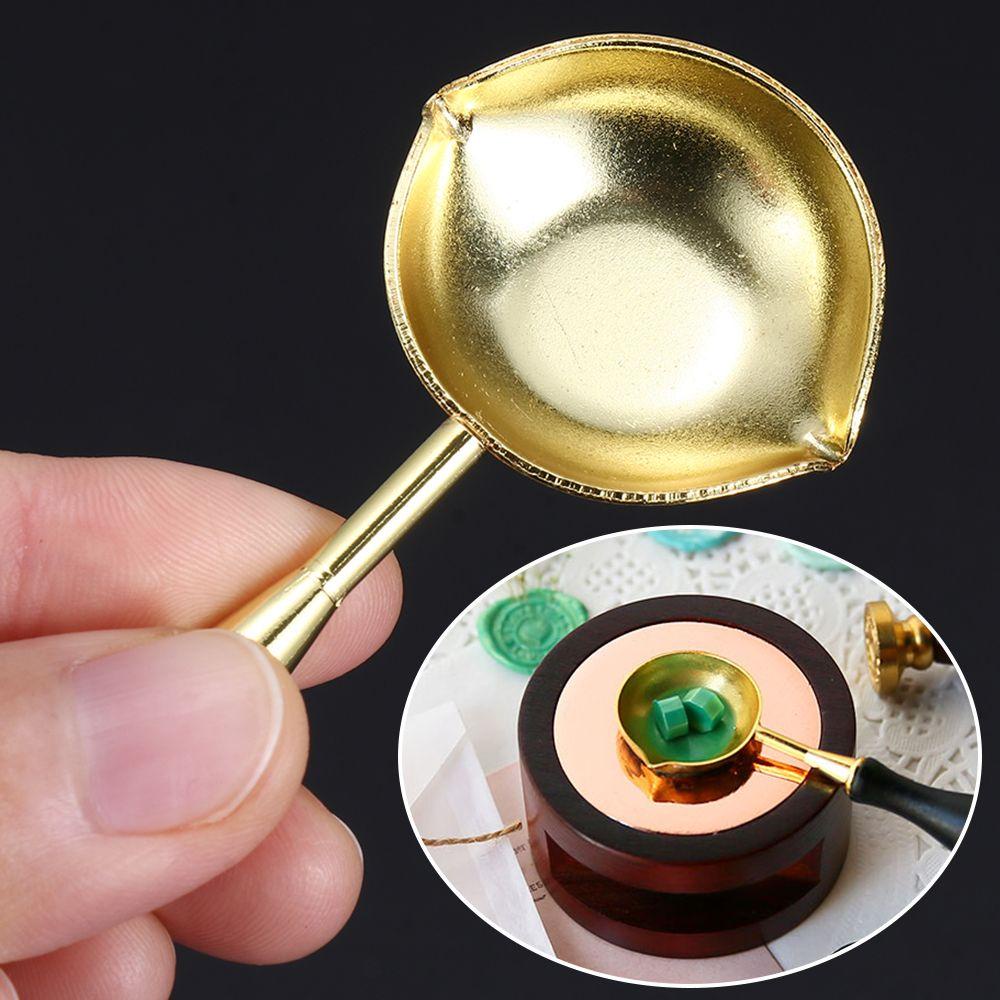 Thẻ Muỗng Sáp Niêm Phong Bì Thư Phong Cách Cổ Điển