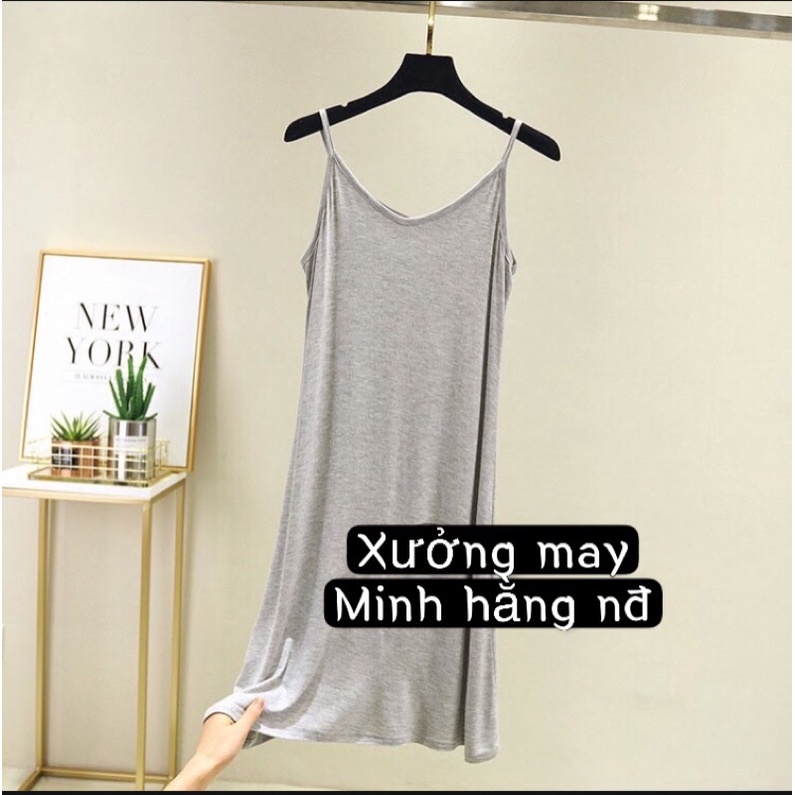 Váy 2 dây 💃🏿 Váy 2 dây dáng xuông