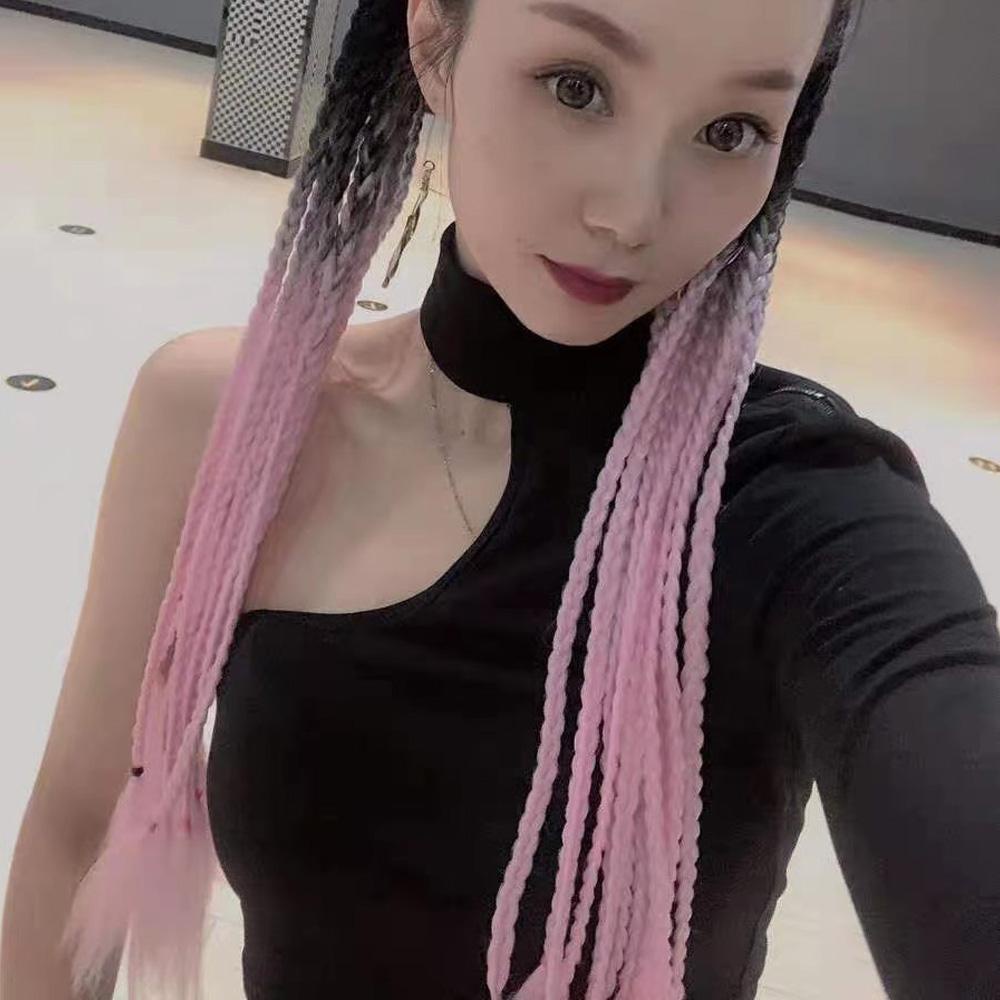 Dây Buộc Tóc Màu Sắc Gradient Sáng Tạo Dành Cho Nữ
