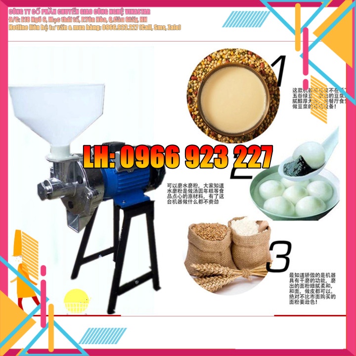 Máy xay gạo ngâm nước thành bột nước làm bánh công suốt 2,2kw hàng chính hãng