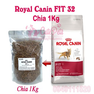 Thức ăn cho mèo trưởng thành Royal Canin Fit 32 1kg - Cutepets