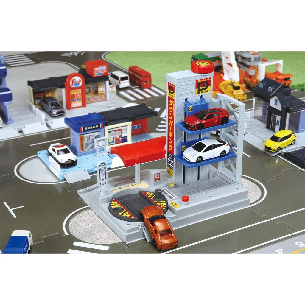 Bộ đồ chơi mô hình lắp ráp TOMICA Bãi đậu xe Tomica Multistory TAKARA TOMY