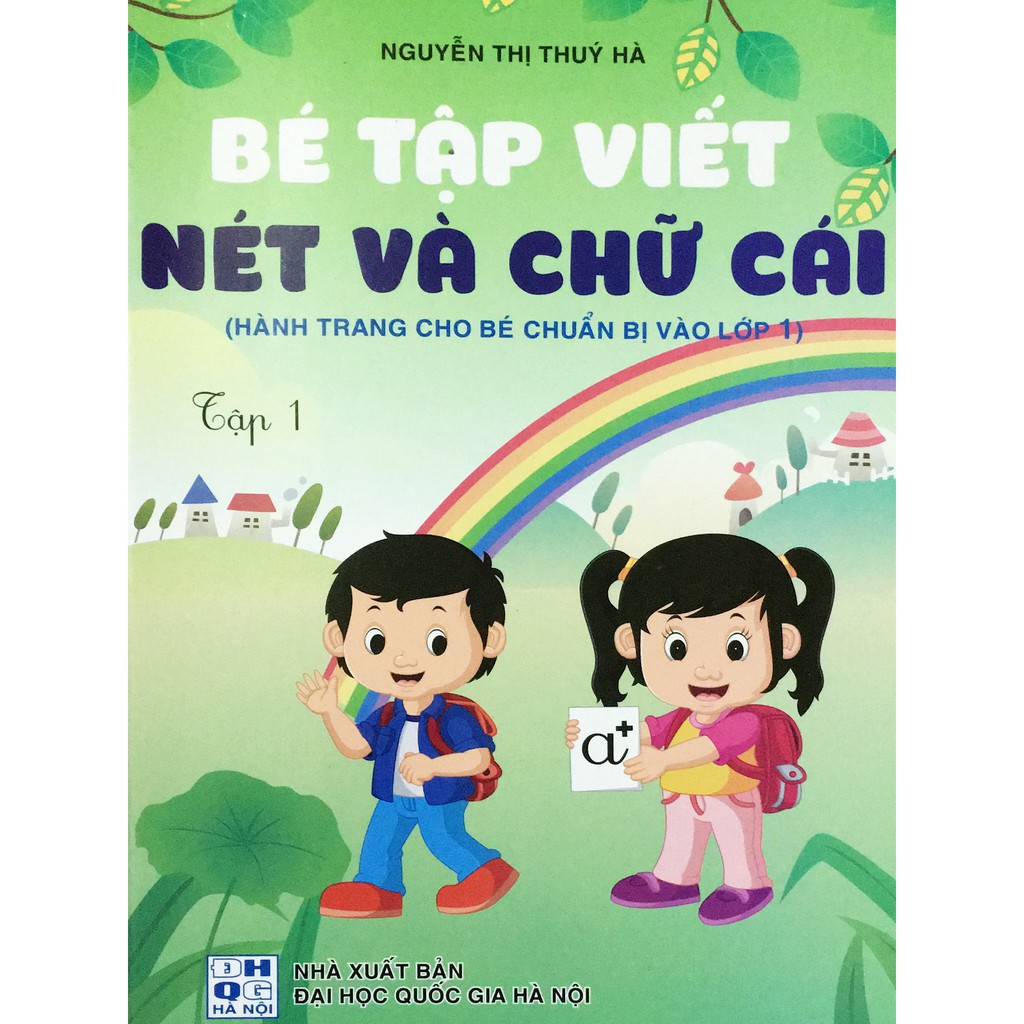 Sách - bé tập viết nét và chữ cái tập 1 (nguyễn thị thúy hà) - 18462133535