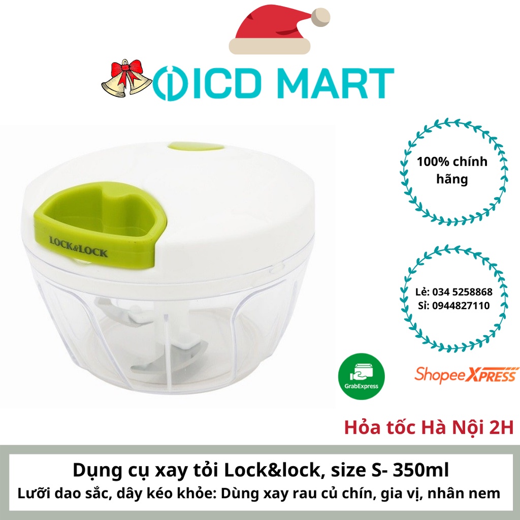 Cối xay nhuyễn thực phẩm Lock & Lock Mini Slicer CKS 302 và cKS 309