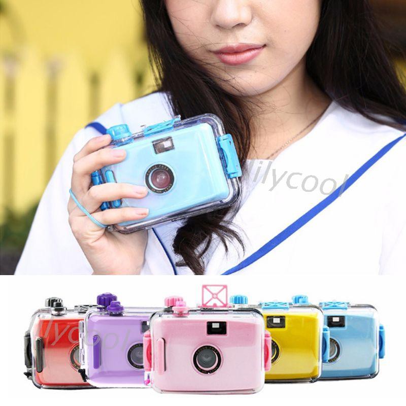 Máy Ảnh Lomo Mini 35mm Chống Thấm Nước Dễ Thương Mới