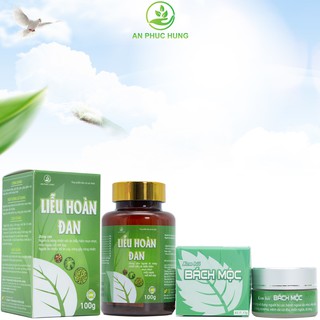 Bộ sản phẩm danh cho người viêm da vẩy nến Liễu Hoàn Đan & Kem bôi Bách Mộc