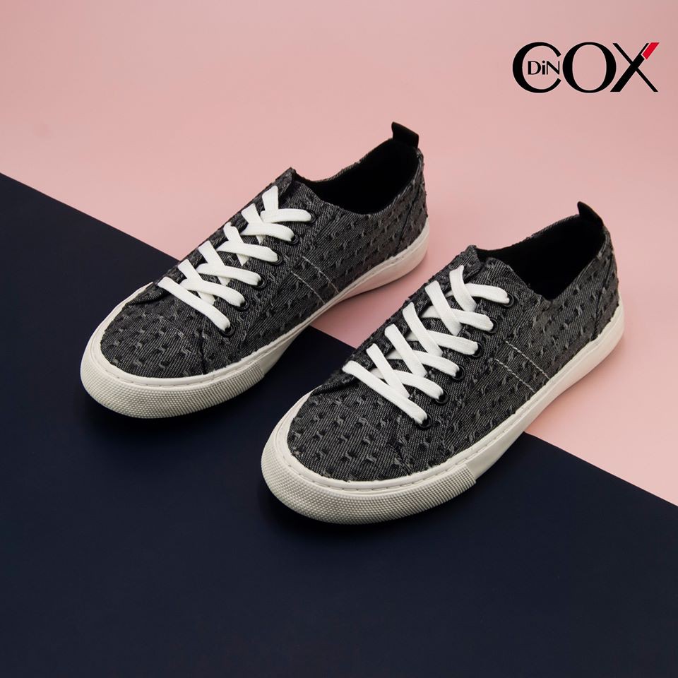 Giày Sneaker Nữ Cox Shoes Black 3656