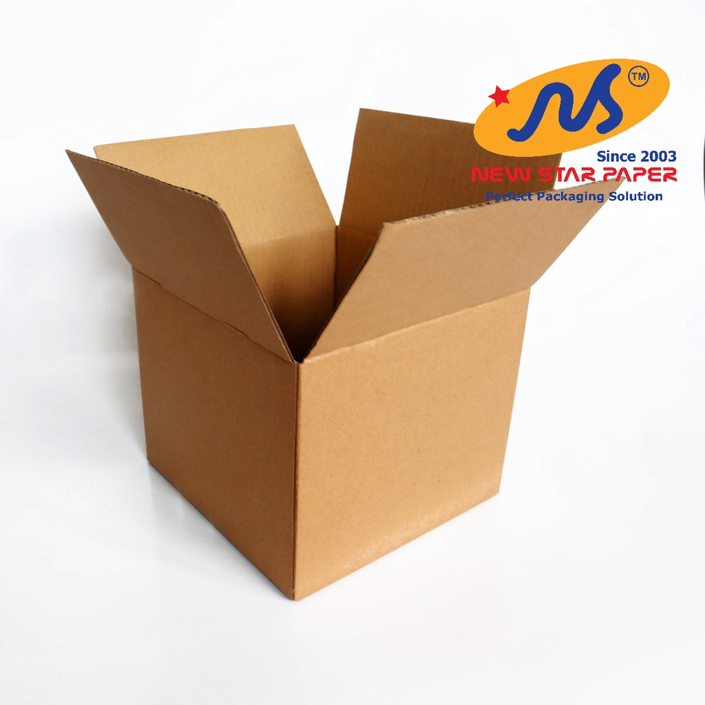 20x20x16.5cm - Combo 10 thùng giấy carton gói hàng