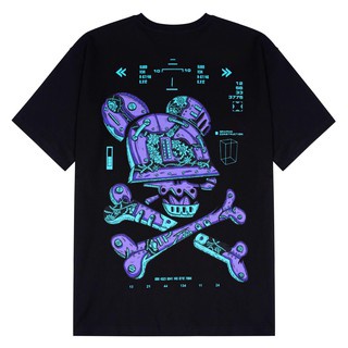 Áo thun BAD HABITS màu tím mecha x , tee local brand bad rabbit habits full tag freesize , ao phông tay lỡ SATO SHOP