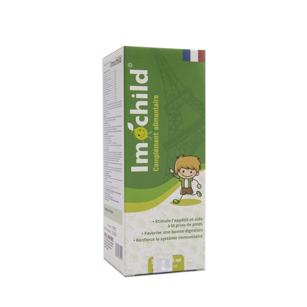 Siro Imochild - hỗ trợ tăng cường sức đề kháng cho trẻ, giúp trẻ ăn ngon hơn
