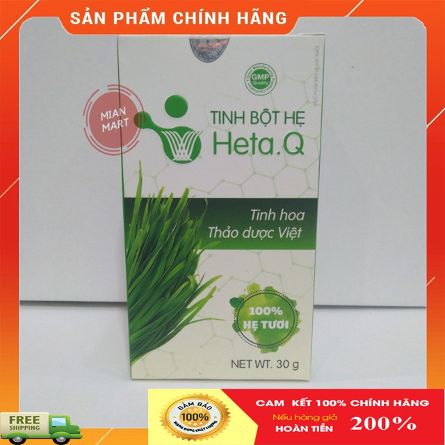 [100% HẾT TÁO BÓN]TINH BỘT HẸ HETA Q HỖ TRỢ BÉ KHỎI TÁO BÓN CHO BÉ 30GR CÓ TEM XÁC THỰC CHẤT LƯỢNG SẢN PHẨM - MIAN MART