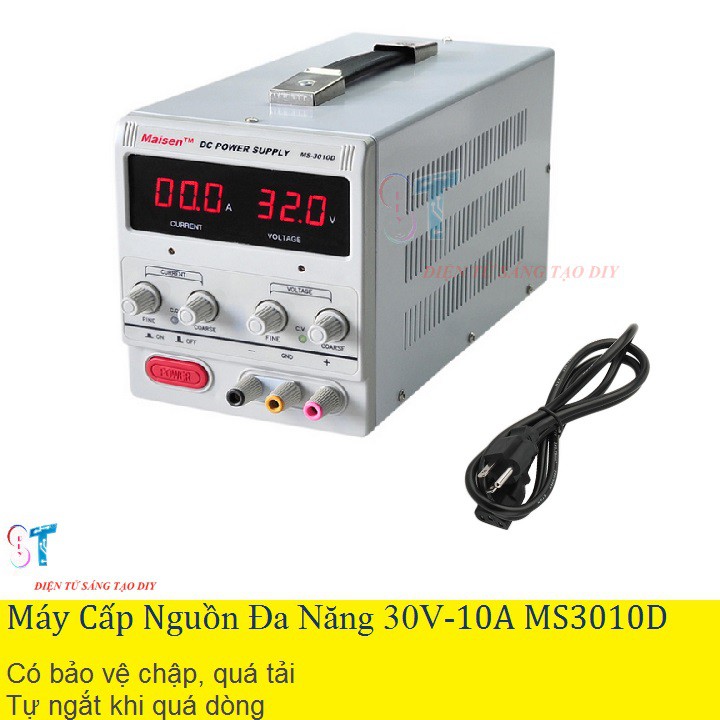 MÁY CẤP NGUỒN ĐA NĂNG 30V-10A MS3010D