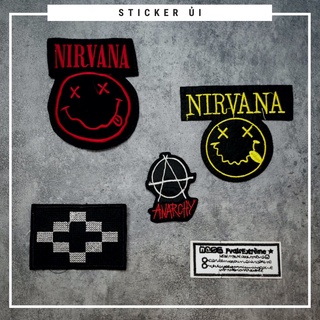 Sticker ủi áo Cao cấp - CÓ SẴN KEO ỦI - sticker vải dùng làm miếng vá áo, phụ kiện trang trí quần áo, balo, giày, nón