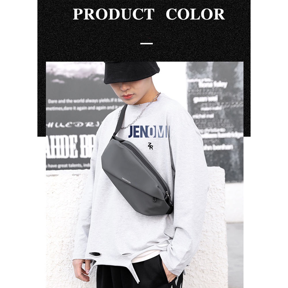 Túi đeo chéo nam nữ Unisex thời trang siêu nhẹ chống nước thể thao đa năng TX03