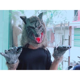 MẶT NẠ CHÓ SÓI LÔNG mã EHX39 Jgod