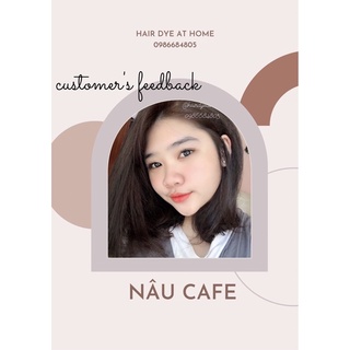 Thuốc nhuộm tóc - NÂU CÀ PHÊ